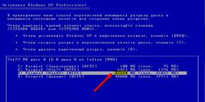 Neuinstallation von Windows XP über das BIOS