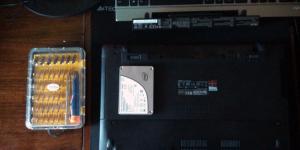 Sülearvuti kõvaketta asendamine SSD-ga - juhised