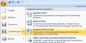 Beberapa tips berguna untuk bekerja di Microsoft Word untuk pemula